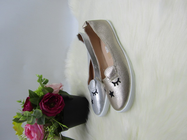 Baleriny Dziecięce ST115C GOLD/SILVER/PINK/GREY 31-36