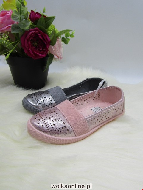 Baleriny Dziecięce TL208K GOLD/SILVER/PINK/GREY 25-30