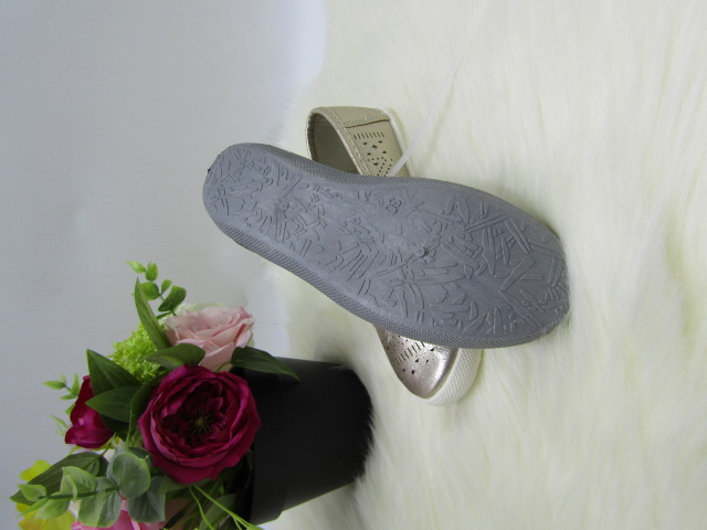 Baleriny Dziecięce TL121K GOLD/SILVER/PINK/GREY 25-30 1