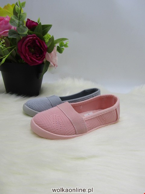 Baleriny Dziecięce ST122K WHITE/GREY/L.PINK/D.GREY 25-30