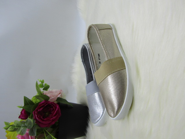 Baleriny Dziecięce ST108K GOLD/SILVER/PINK/GREY 25-30