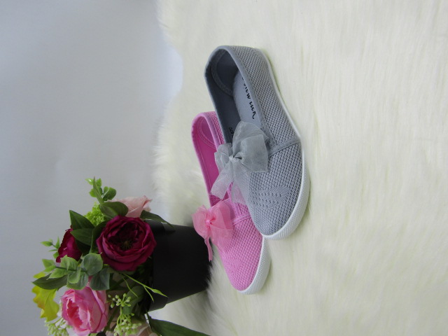 Baleriny Dziecięce TL67C WHITE/PINK/L.GREY/L.PINK 31-36