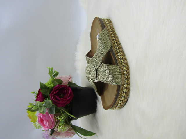 Klapki Damskie 888-526 GOLD 36-41