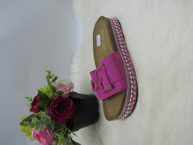 Klapki Damskie 888-525 FUSHIA 36-41
