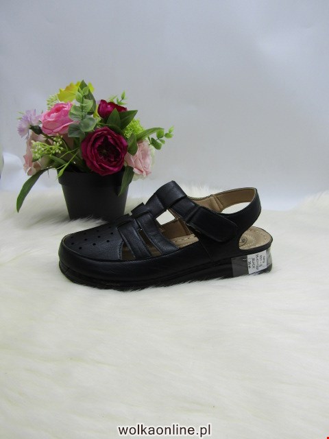 Sandały damskie K01-8 BLACK 36-41