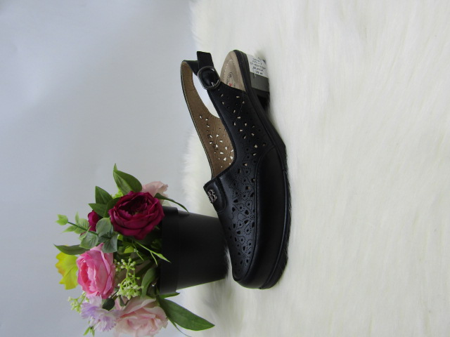 Sandały damskie J35-7 BLACK 37-42