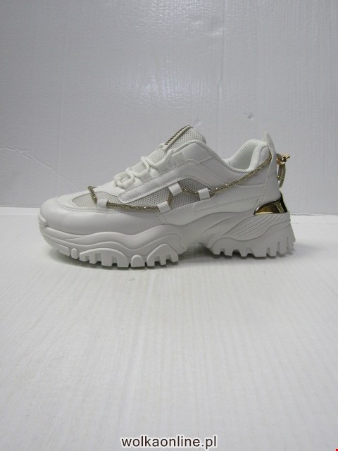 Sportowe damskie WW119 WHITE/GOLD 36-41