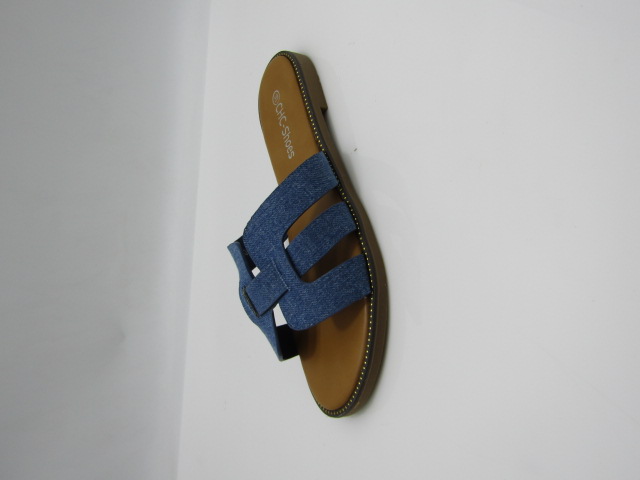 Klapki Damskie N24-011 BLUE 36-41