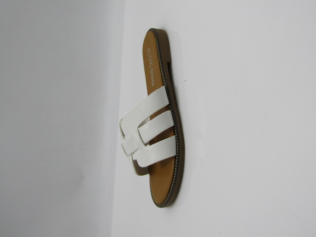Klapki Damskie N24-011 WHITE 36-41