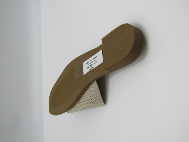 Klapki Damskie N24-027 BEIGE 36-41 1