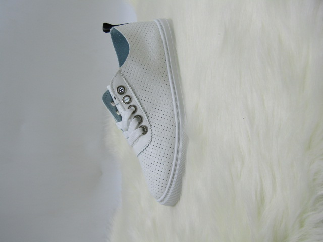 Trampki damskie SJ2382-3 WHITE/BLACK 36-41