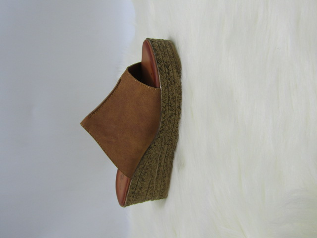 Klapki Damskie 4014 BROWN 36-41