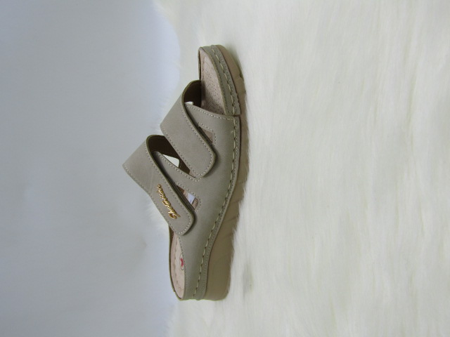 Klapki Damskie 3024 BEIGE 36-41