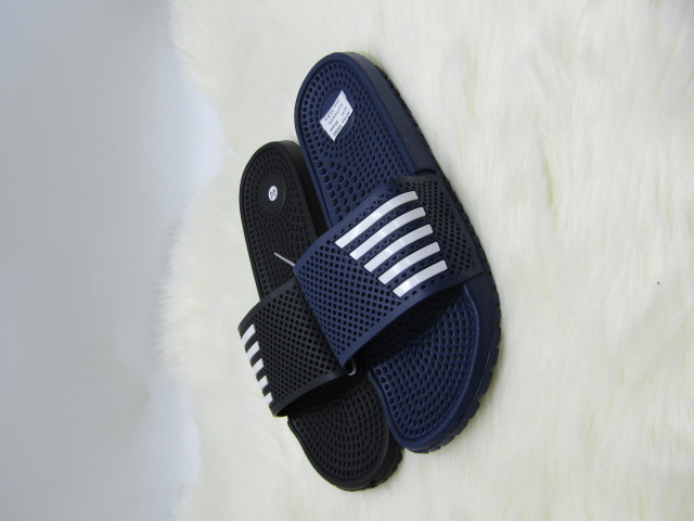 Klapki Męskie 18292 BLACK/NAVY/GREY 40-45