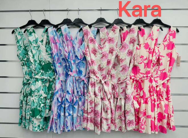 Sukienka damskie 20200 Mix kolor Standard (Towar Włoskie) 1