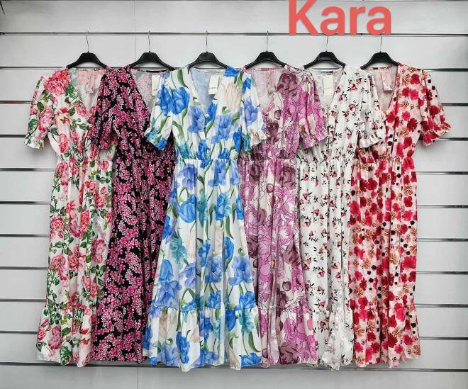 Sukienka damskie 20201 Mix kolor Standard (Towar Włoskie)