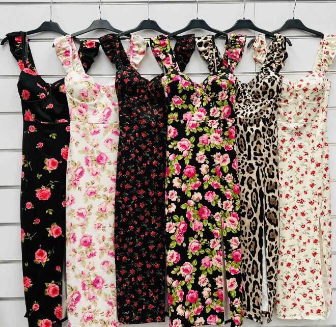 Sukienka damskie 21008 MIX KOLOR STANDARD