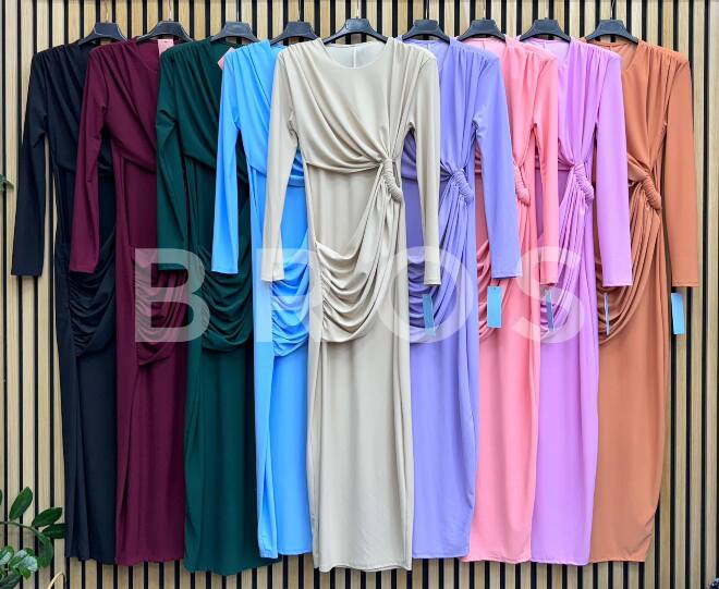 Sukienka damskie 19503 Mix kolor Standard (Towar Włoskie)