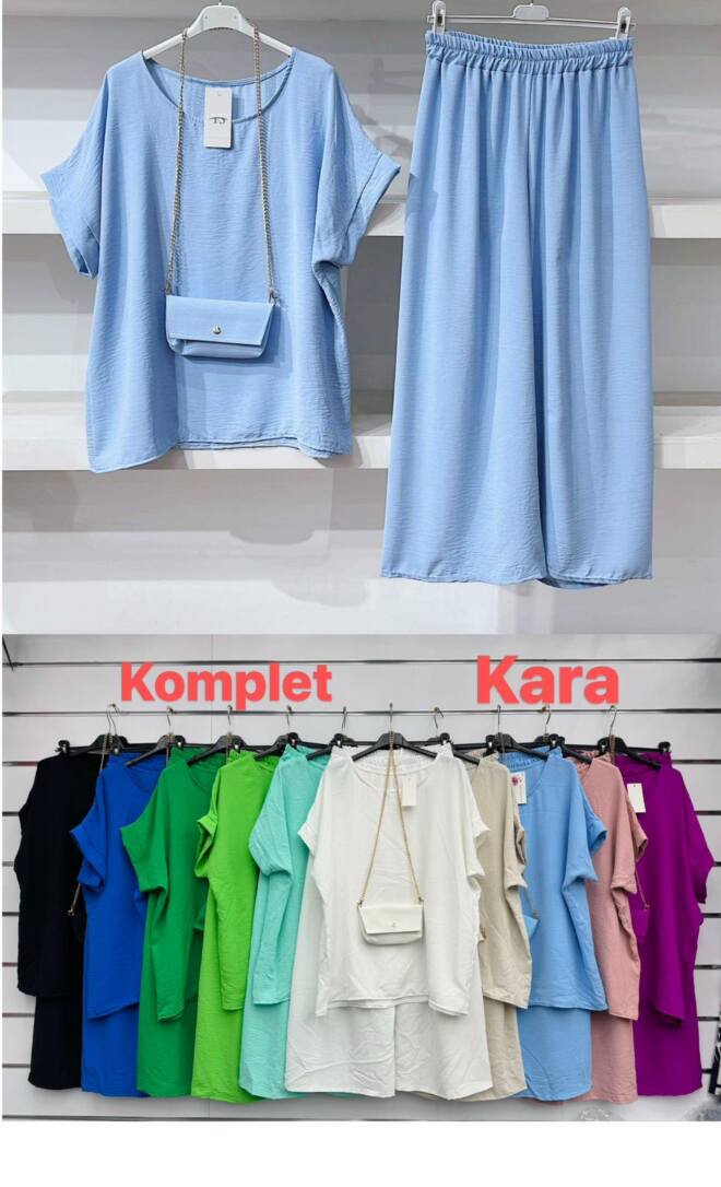 Komplet damskie 20217 Mix kolor Standard (Towar Włoskie) 1