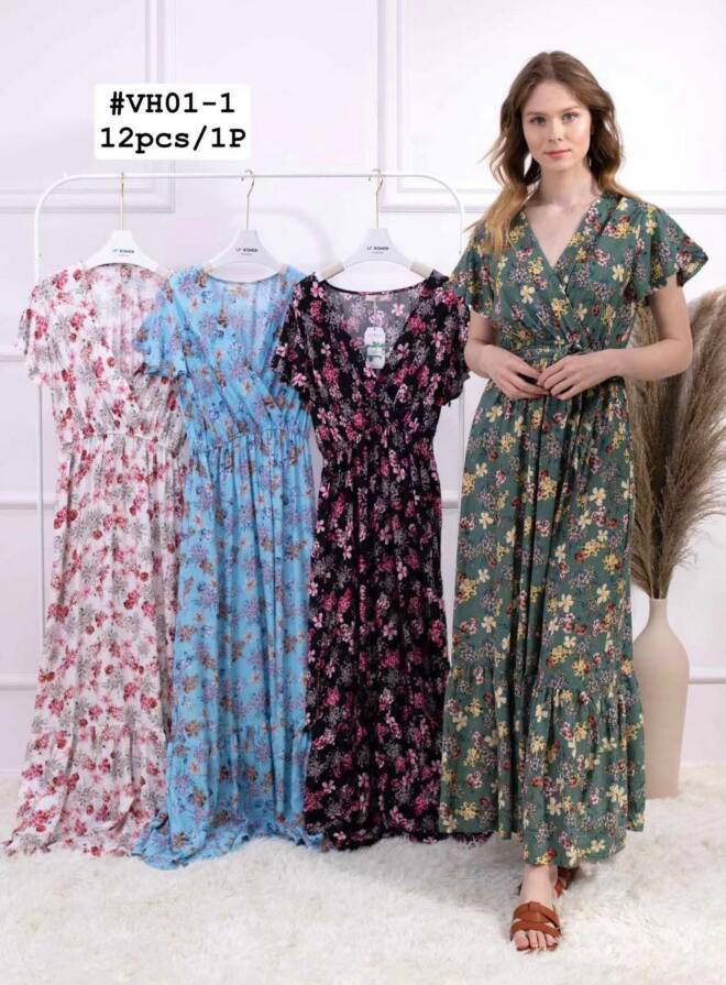 Sukienka damskie VH01-1 MIX KOLOR STANDARD   1