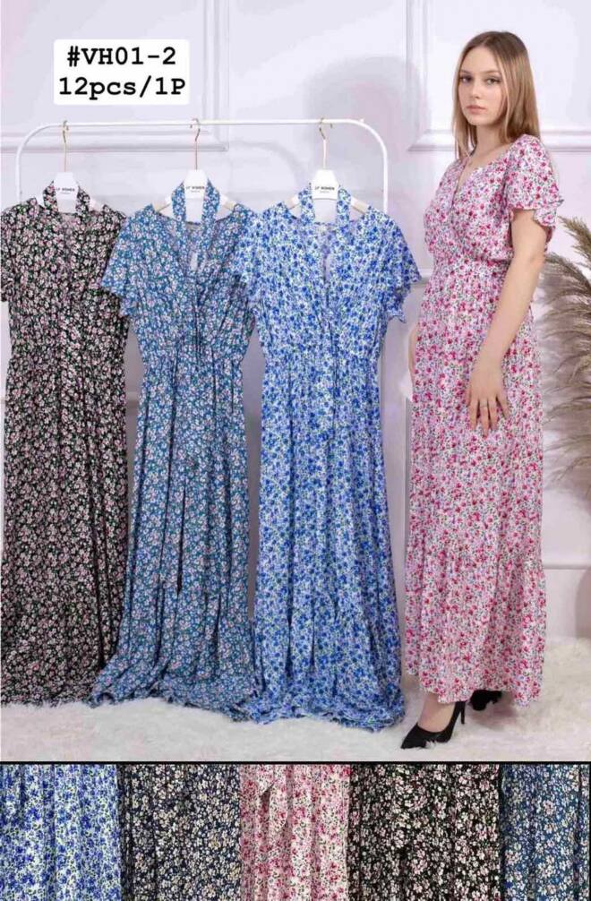 Sukienka damskie VH01-2 MIX KOLOR STANDARD   1