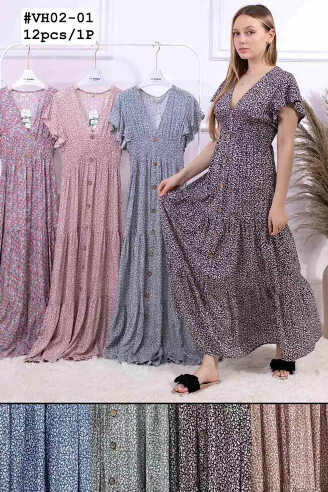 Sukienka damskie VH02-1 MIX KOLOR STANDARD   1