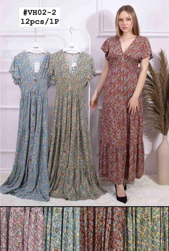 Sukienka damskie VH02-2 MIX KOLOR STANDARD   1