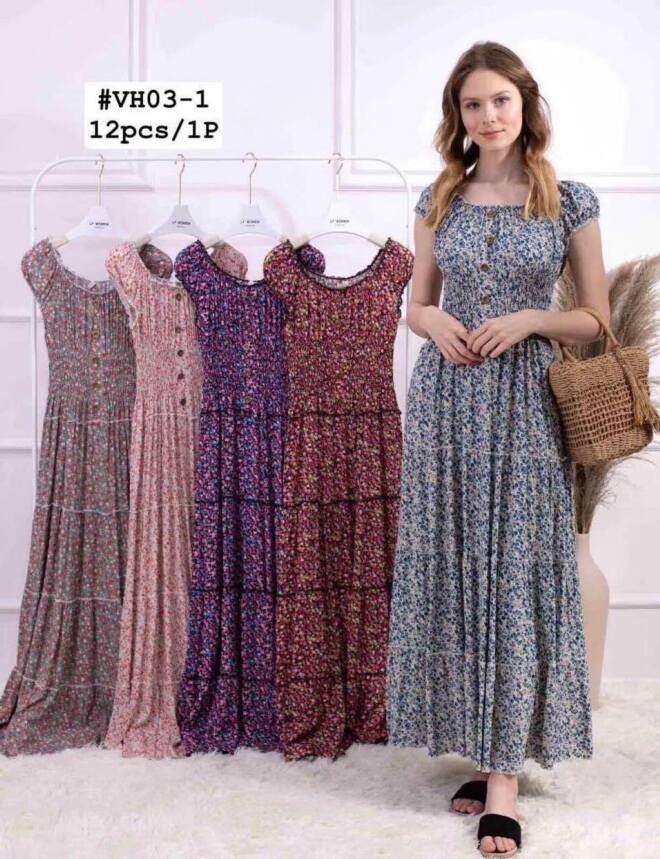 Sukienka damskie VH03-1 MIX KOLOR STANDARD  