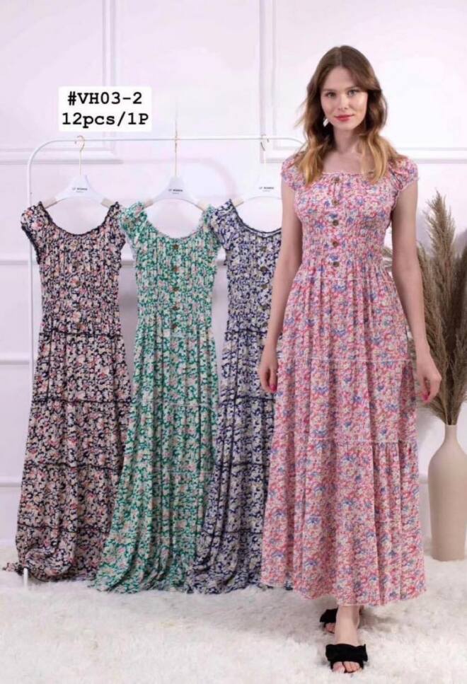 Sukienka damskie VH03-2 MIX KOLOR STANDARD  