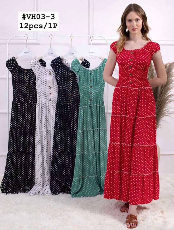 Sukienka damskie VH03-3 MIX KOLOR STANDARD   1