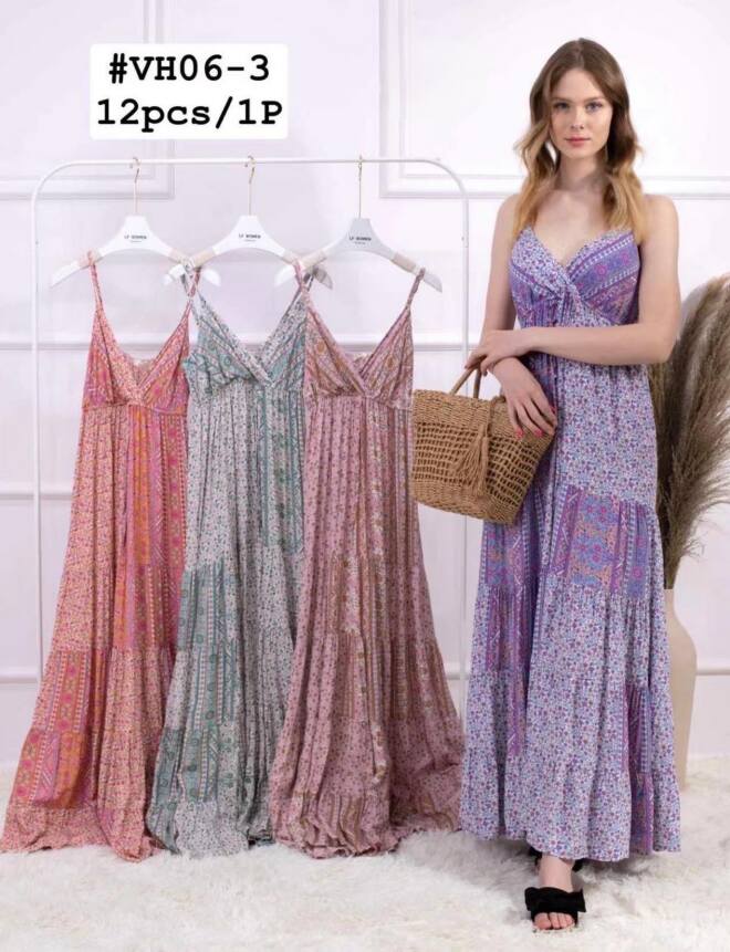 Sukienka damskie VH06-3 MIX KOLOR STANDARD   1