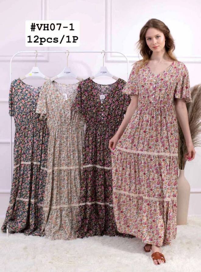 Sukienka damskie VH07-1 MIX KOLOR STANDARD   1