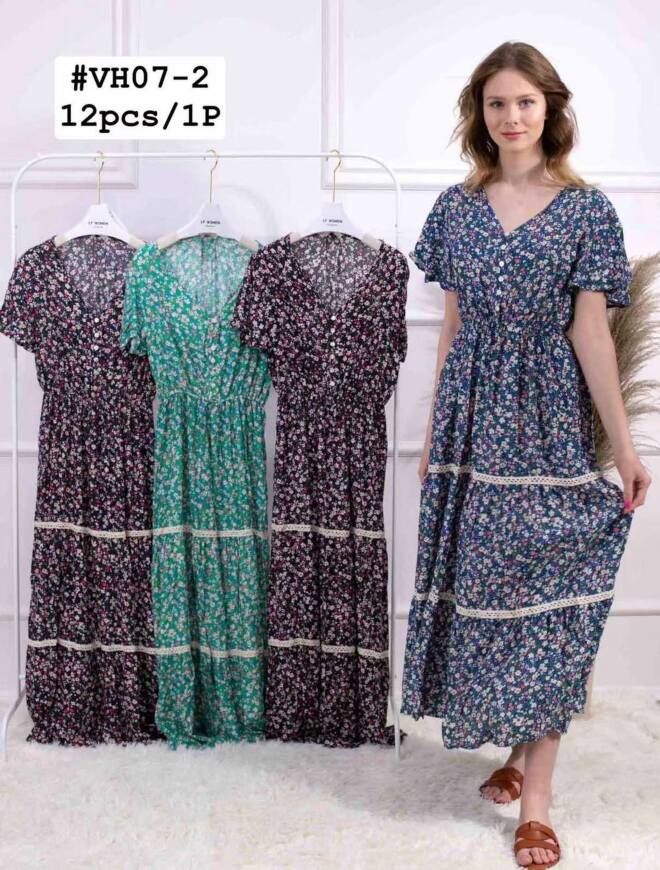 Sukienka damskie VH07-2 MIX KOLOR STANDARD   1