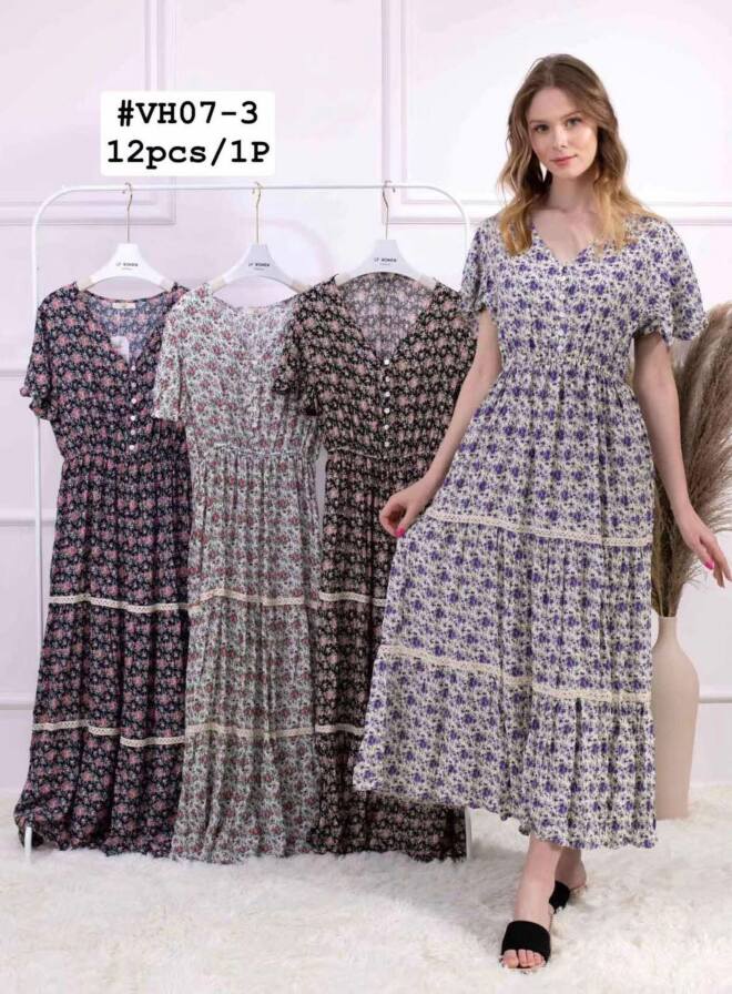 Sukienka damskie VH07-3 MIX KOLOR STANDARD   1