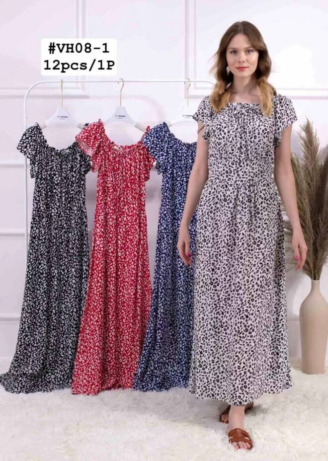Sukienka damskie VH08-1 MIX KOLOR STANDARD  