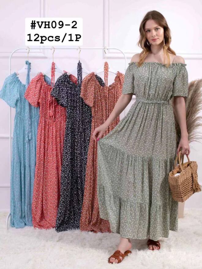 Sukienka damskie VH09-2 MIX KOLOR STANDARD   1