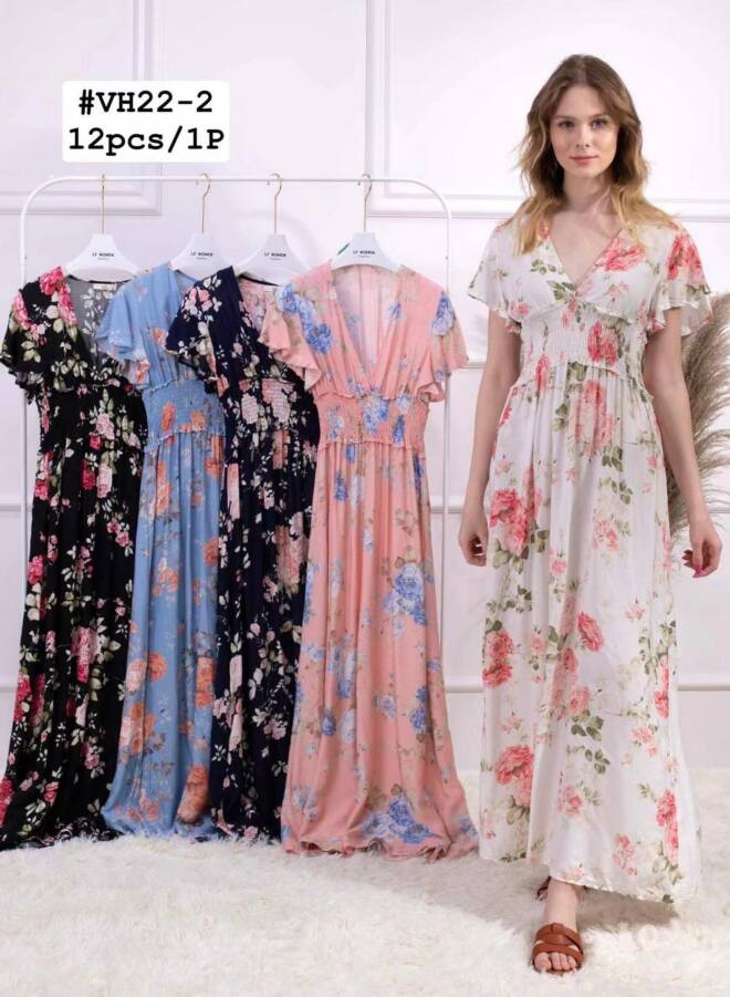 Sukienka damskie VH22-2 MIX KOLOR STANDARD   1