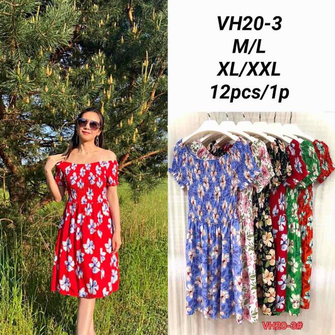 Sukienka damskie VH20-3 MIX KOLOR M-2XL 1