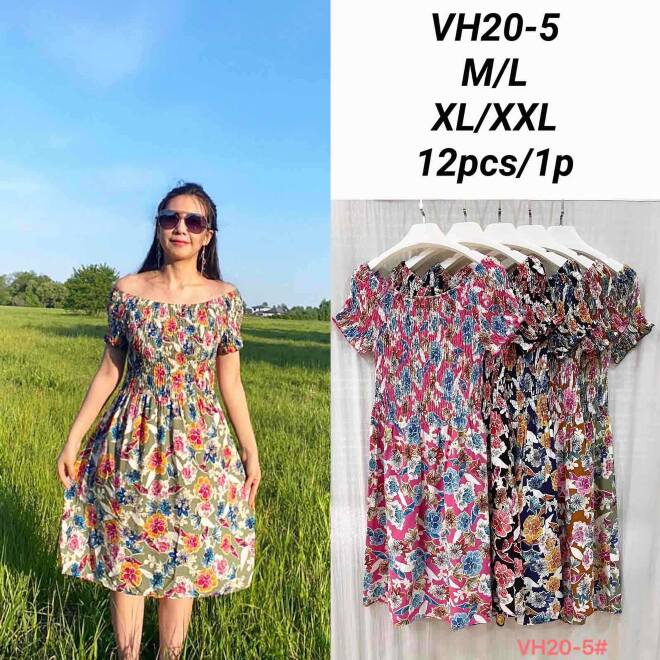 Sukienka damskie VH20-5 MIX KOLOR M-2XL 1