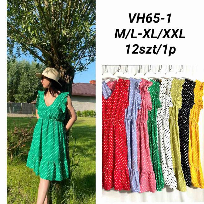 Sukienka damskie VH65-1 MIX KOLOR M-2XL