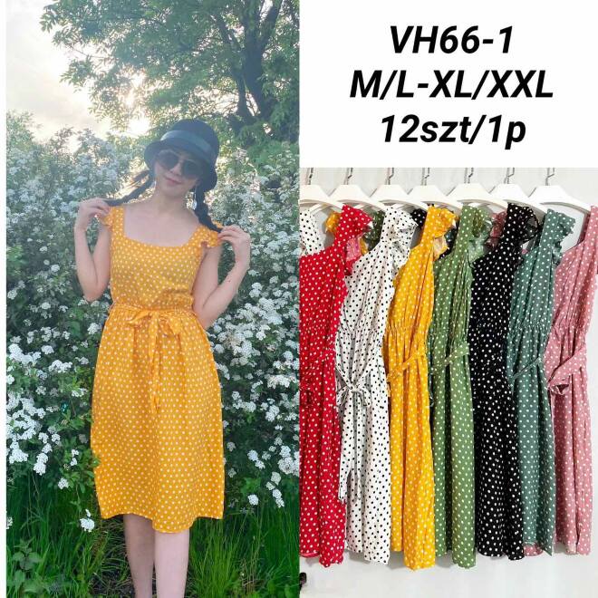 Sukienka damskie VH66-1 MIX KOLOR M-2XL 1