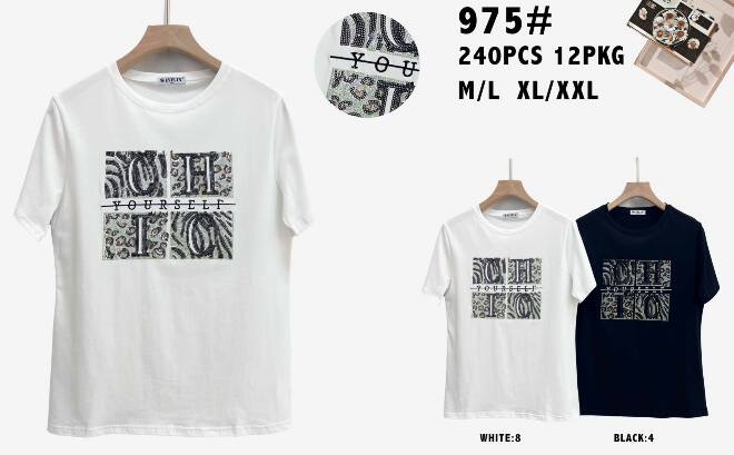 Bluzka damskie 975 MIX KOLOR M-2XL 1