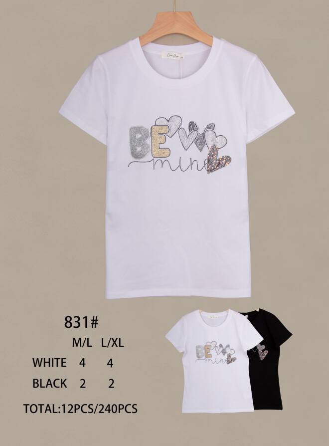 Bluzka damskie 831 MIX KOLOR M-XL 1