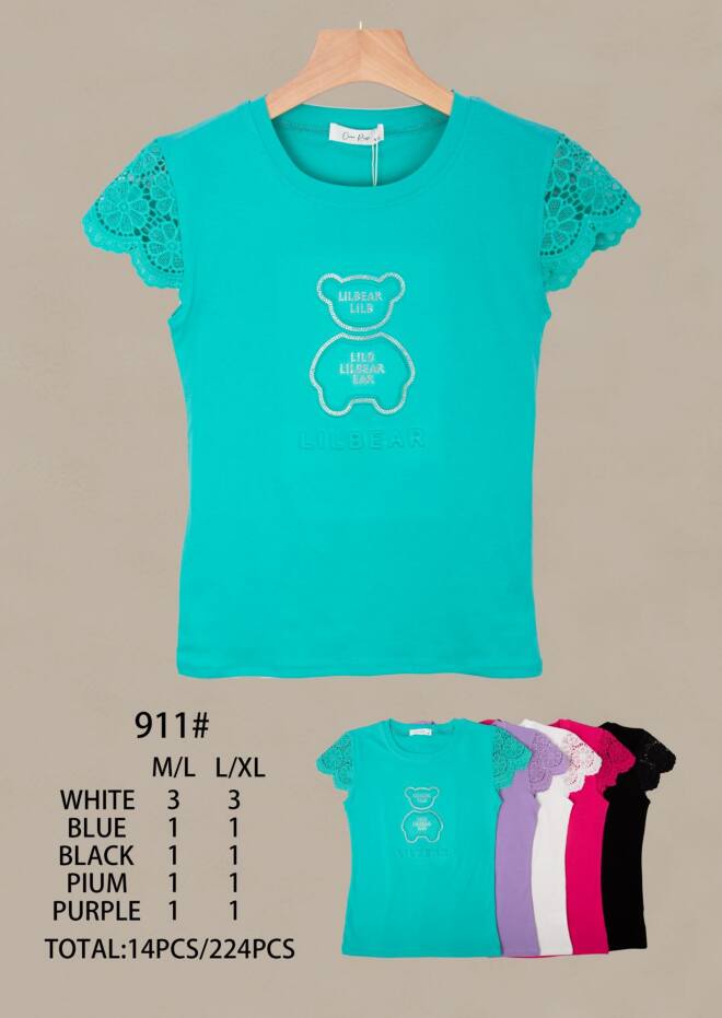 Bluzka damskie 911 MIX KOLOR M-XL