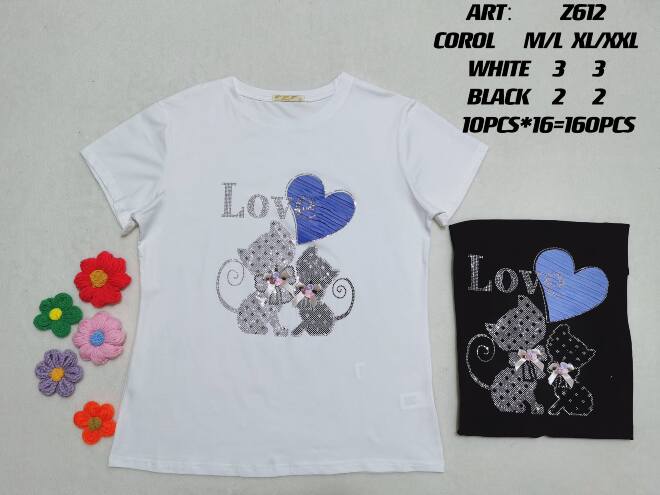 Bluzka damskie 2612 MIX KOLOR M-2XL 1