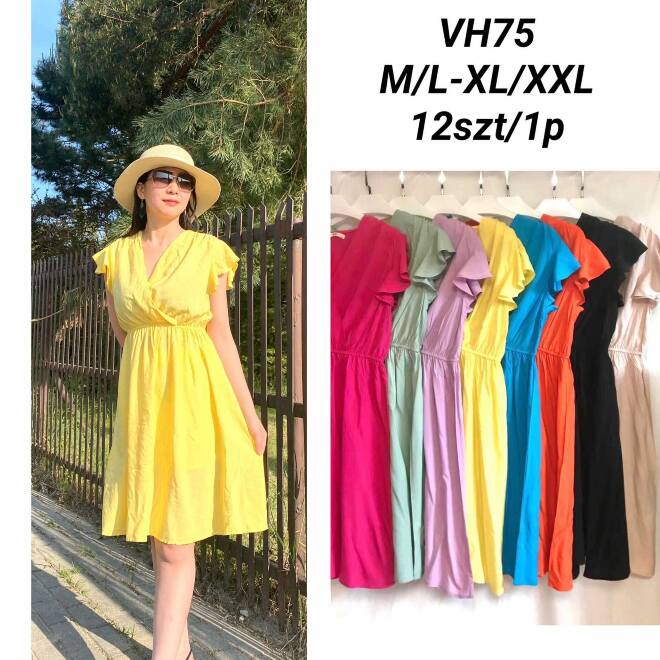 Sukienka damskie VH75 MIX KOLOR M-2XL