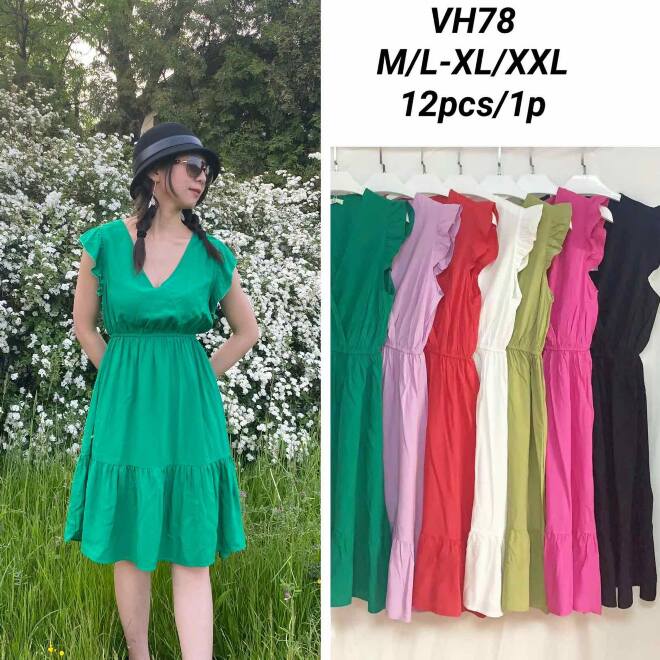 Sukienka damskie VH78 MIX KOLOR M-2XL 1