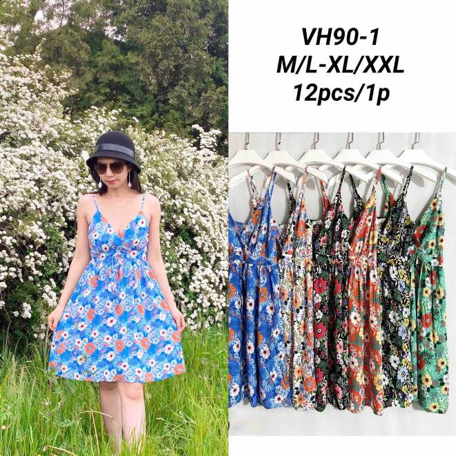 Sukienka damskie VH90-1 MIX KOLOR M-2XL 1