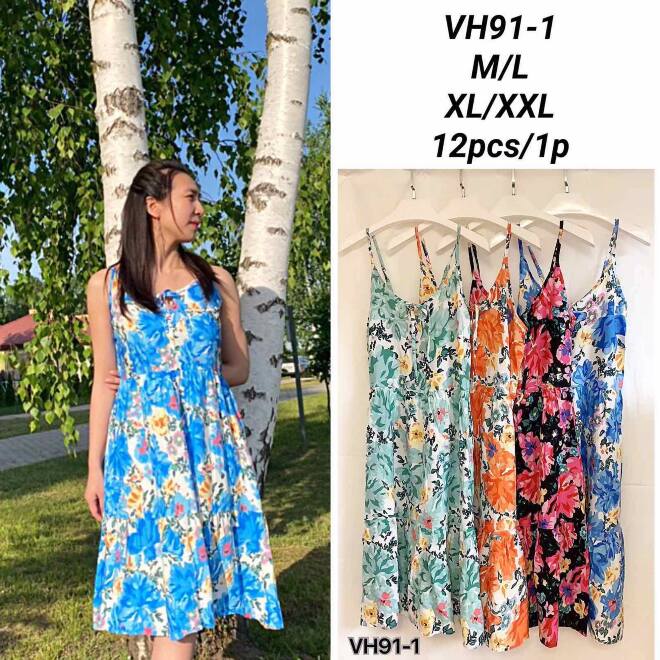 Sukienka damskie VH91-1 MIX KOLOR M-2XL