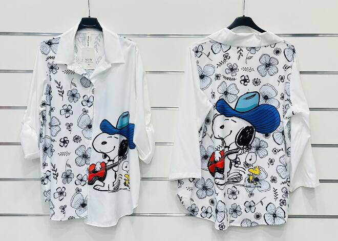 Koszula damskie 21021 Mix kolor Standard  